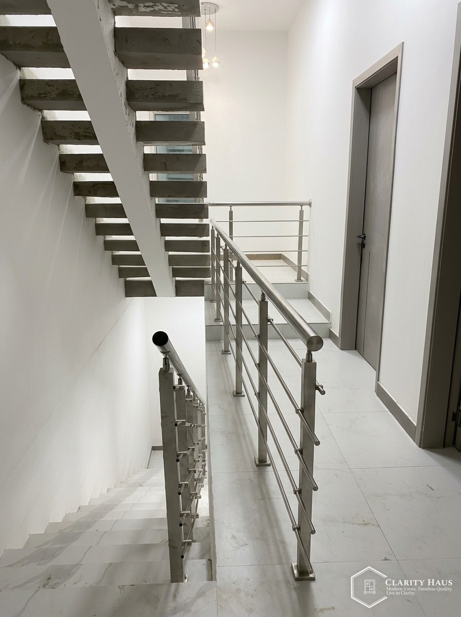 Steel Handrails & Balustrades — 3-storey Family Villa — image 1