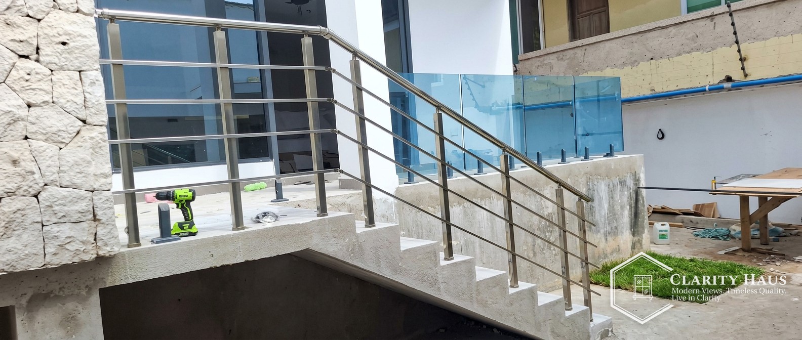 Steel Handrails & Balustrades — 3-storey Family Villa — image 4